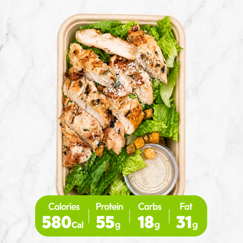 Grilled Chicken Caesar Salad