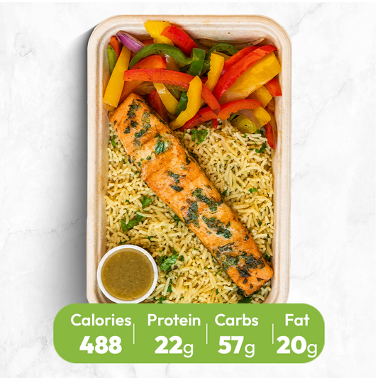 Salmon Lime and Cilantro  Bowl