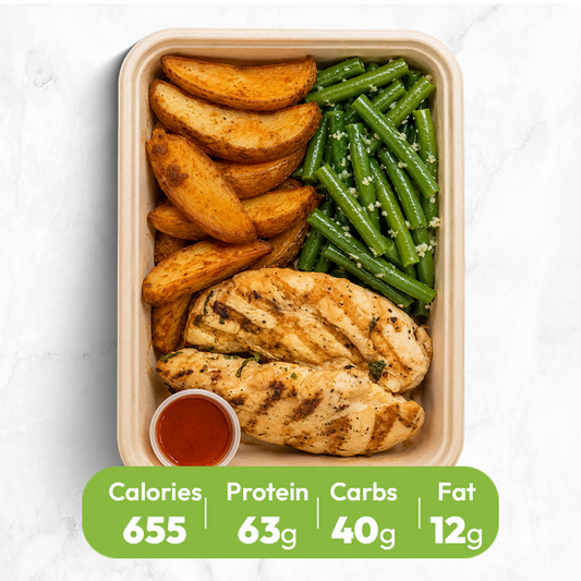 Chicken Green Beans and Roasted Potato