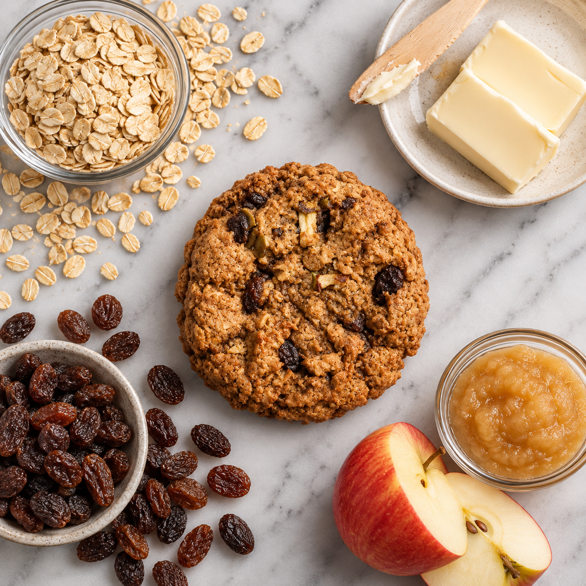 Apple Oatmeal Cookie