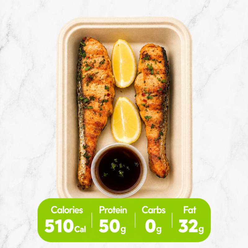 Salmon Protein Plate